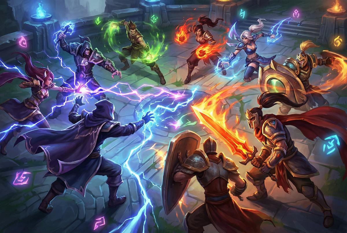 网红主播英雄联盟视频解说